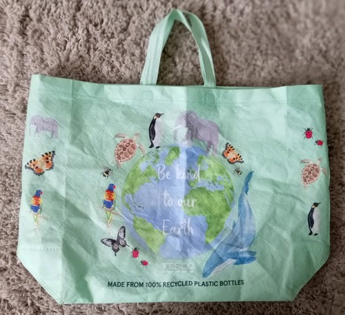 Tesco earth kind tote bag - be,