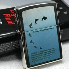 Zippo Lighter Dolphin 2002