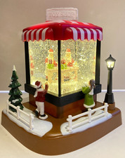 Light Up Glitter Christmas Toy Shop with ultra bright LED Light & Original Box