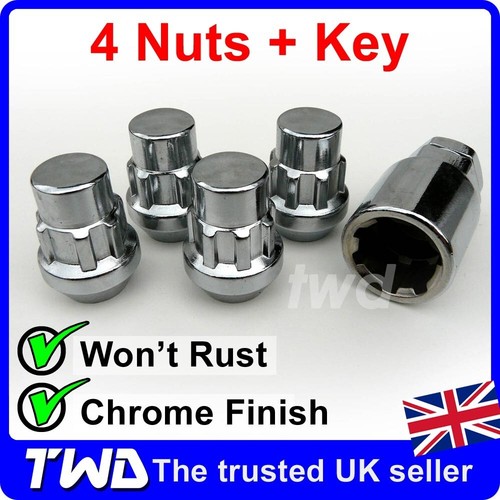 Alloy wheel locking - wheel, nuts