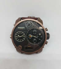 man diesel big daddy wrist watch Chronograph 57mm case size ! DZ-7246 (111205)