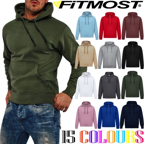 Mens pullover hoodie - pullover, hooded
