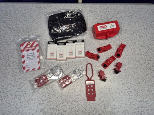 Lockout tagout kit nylon - lockout,