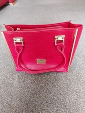 Lydc london red faux leather - red,