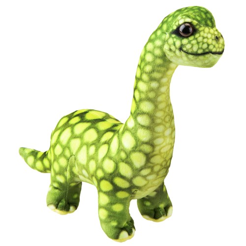 Green diplodocus 40cm plush - diplodocus,