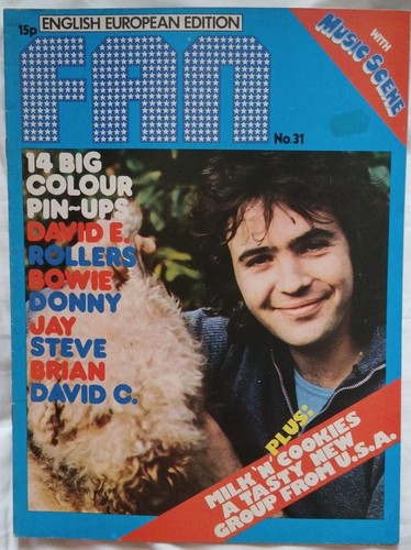 Rare fan magazine brian - fan,