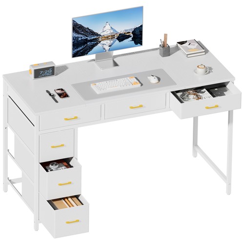 Computer desk with storage - storage, 6