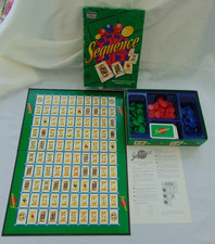 Vintage Parker 1997 SEQUENCE Strategy Board Game