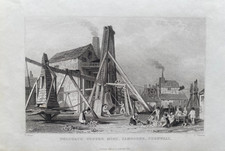 1831 Antique Print; Dolcoath