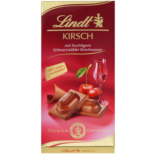 Lindt kirsch cherry liqueur - cherry,