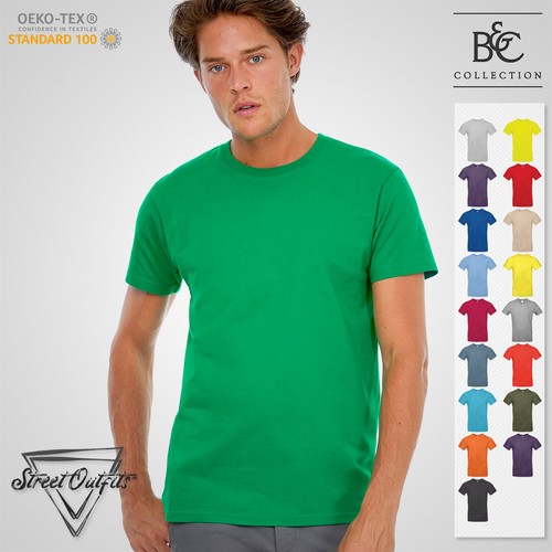 Crew neck mens shirt - crew, short