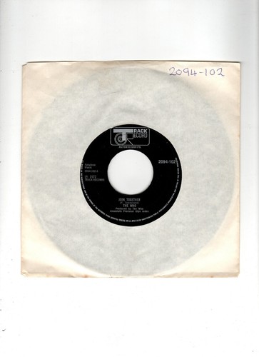The who join together baby - who,