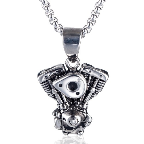 Motorcycle engine pendant - motorcycle,