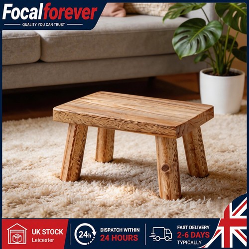Wooden step stool low - step,