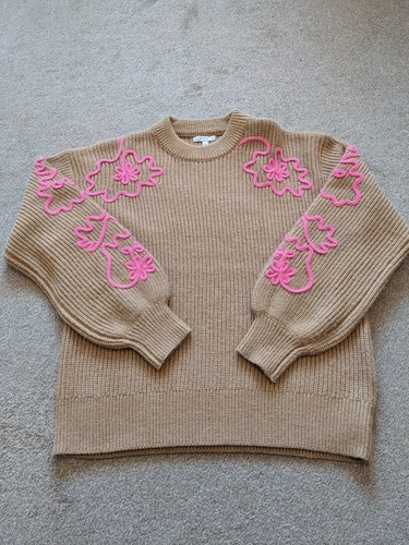Poetry camel heavy knit - camel,