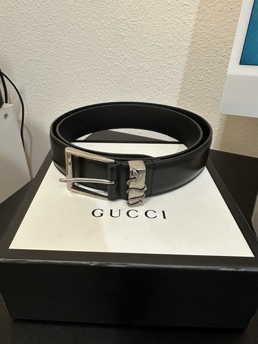 Gucci mens snake belt - belt, 495123