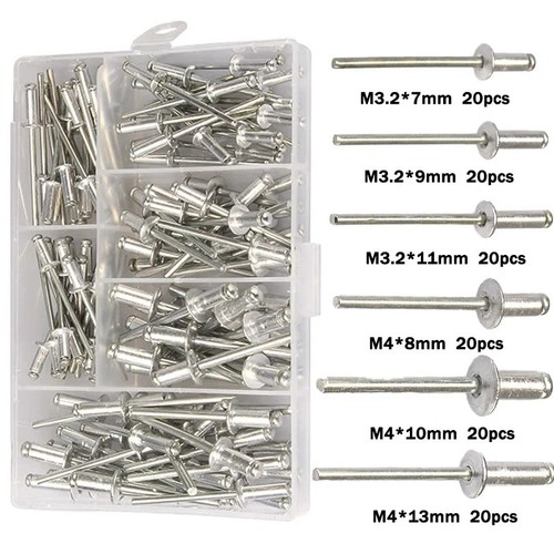 Heavyduty rivet gun kit hand - heavyduty,