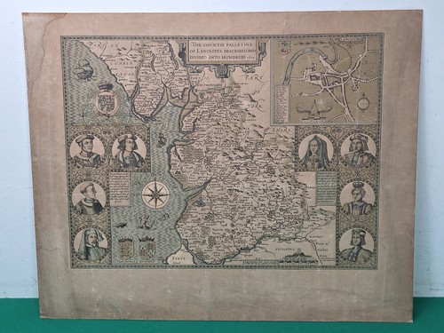 Large unframed vintage - unframed,