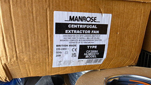 Manrose cf200h centrifugal - manrose,