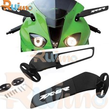 For Kawasaki NINJA ZX-6R 95-24 Side Mirrors Rearview Wind Wing Mirror Adjustable