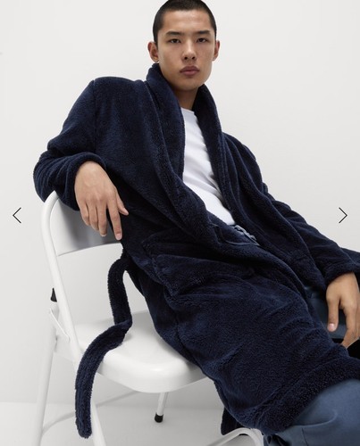 Mens fleece dressing gown - mens,