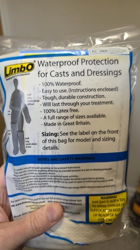 Limbo waterproof half - waterproof, half-arm