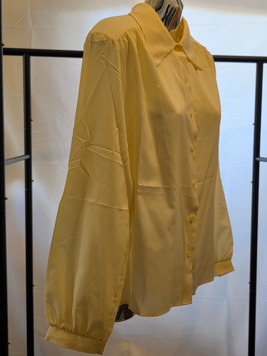 Ladies clothing blouse yellow - clothing,