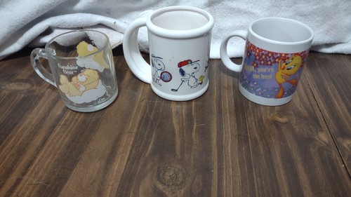 Set glass cups - of,