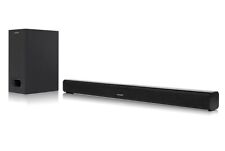 Sharp HT-SBW110 180W Bluetooth Sound Bar Wired Subwoofer Black