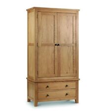 Wardrobe, Marlborough Oak Wood Traditional Combination Bedroom Storage