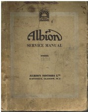 ALBION CLYDESDALE CD21A TRUCK CHASSIS 1961- ORIGINAL FACTORY WORKSHOP MANUAL