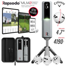 RAPSODO MLM2 PRO GOLF LAUNCH MONITOR SIMULATOR +ACCESSORY PACK & CALLAWAY BALLS