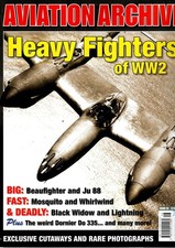 Aviation Archive Heavy Fighters WW2 Inc Mosquito,Beaufighter,P-61,P-38,Do335