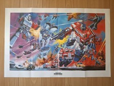 Transformers fold out poster - transformers,