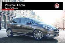 2017 VAUXHALL CORSA OWNERS