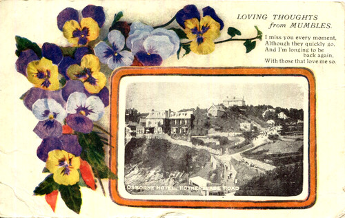 1930 postcard vignette - , of