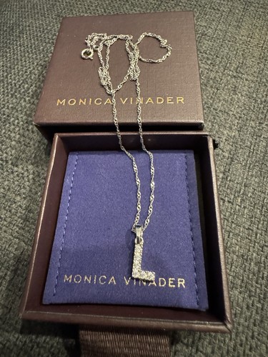 Monica vinader silver - , l