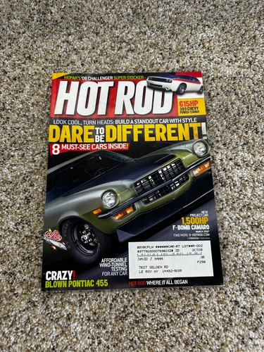 Hot rod magaine march - magaine,