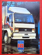 1985 FORD CARGO with CUMMINS LT10-250 10 LITRE POWER Trucks Sales Brochure -Mint