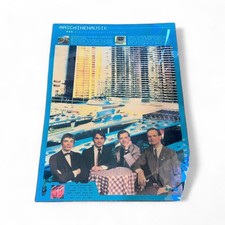 Vintage Kraftwerk “Maschinenmusik” Poster 1970s German Laminated Original Rare