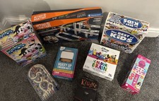 Kids Board Games Bundle - Disney colour brain the best of kids marble run Barbie