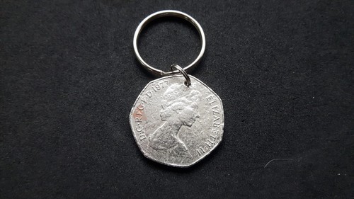 1977 old 50p fifty - old, pence