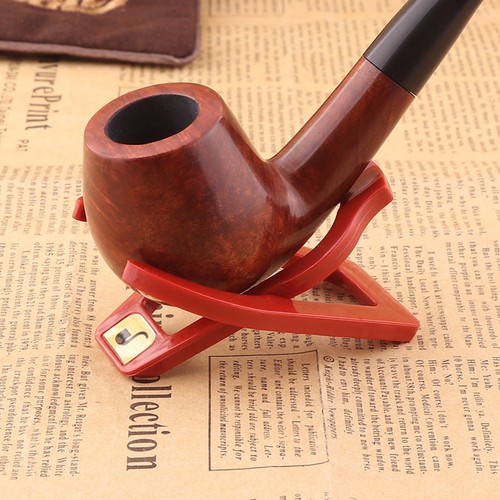 Smoking pipe holder single - pipe,