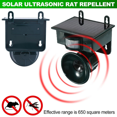Solar ultrasonic bird repeller - solar,