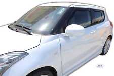 Wind Deflectors Fits Suzuki Swift 2010-2017 5-Door 4-Pcs Set Tinted Heko