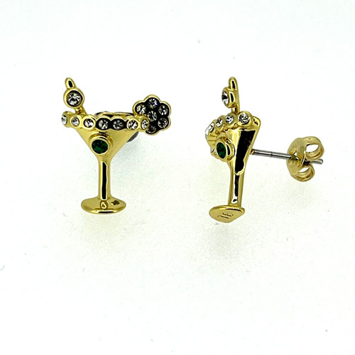 Ted baker gold earrings studs - ted,