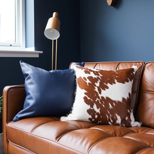 100 natural brown cowhide - natural,