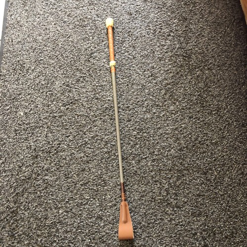 New harrods brown leather - new,