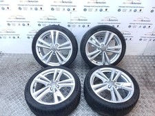 A3 8V 18 Inch 5 Double Spoke Alloy Wheel Set inc Tyres 8V0601025BL *See Images*