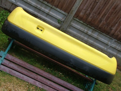 Saxo rear bumper yellow - -,